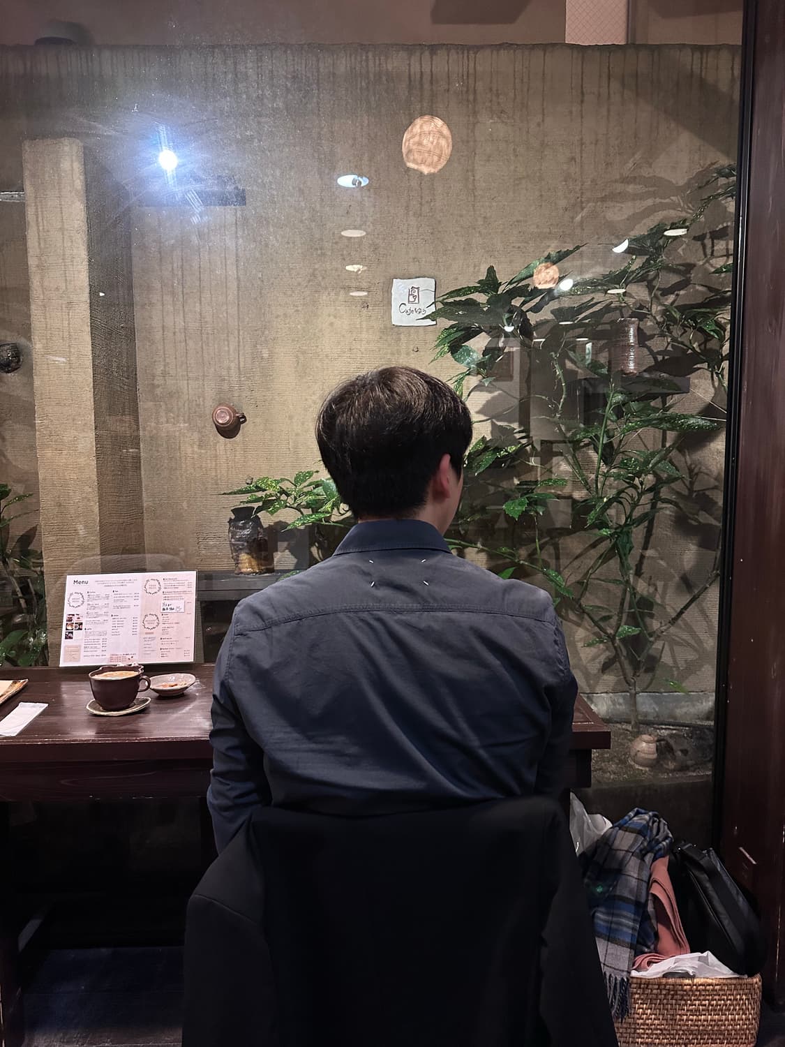 마르지엘라 셔츠 네이비 상품이미지7