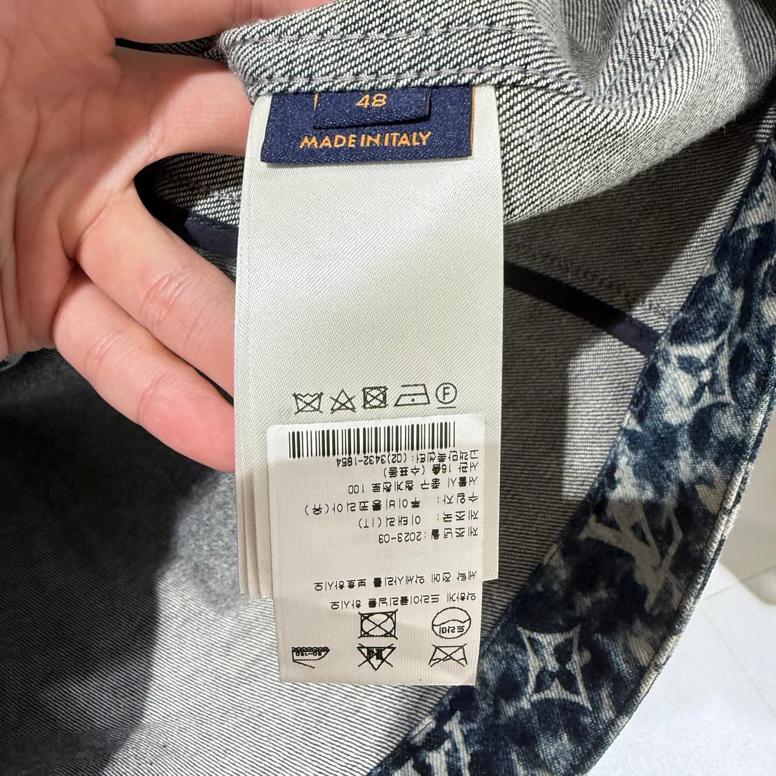 48 / 루이비통 모노그램 데님 워크웨어 트러커 자켓 상품이미지5