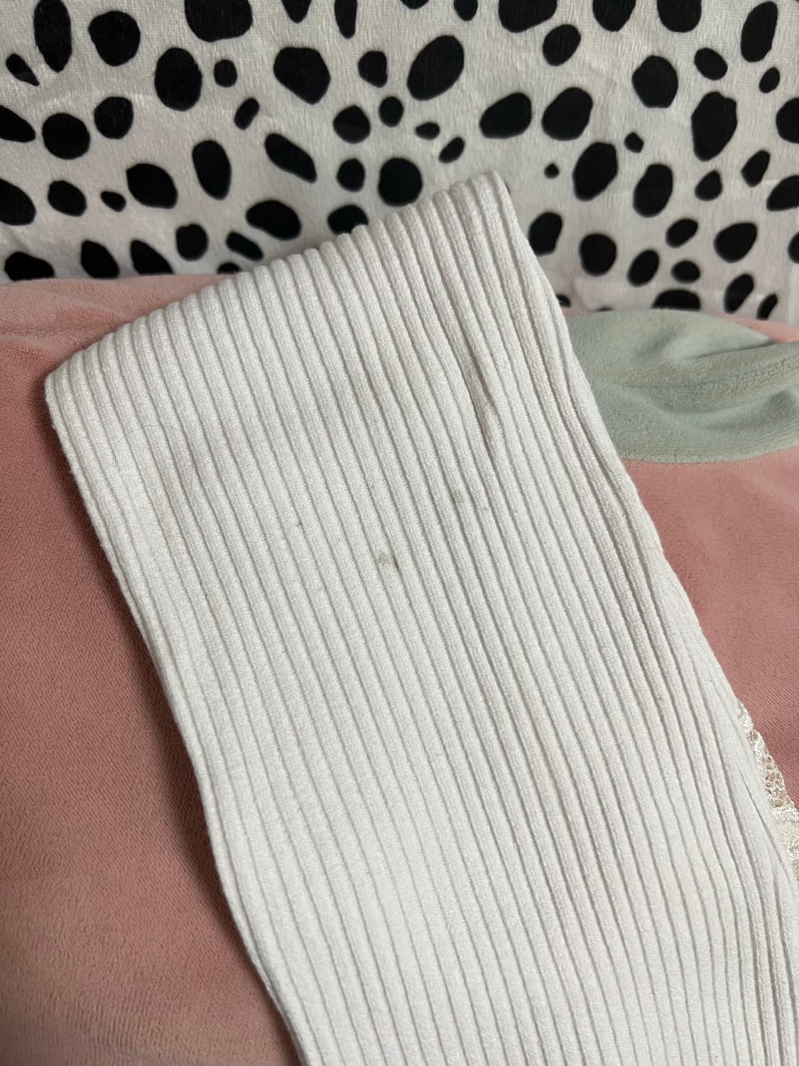 베이비메탈클럽 레그워머 화이트 베메클 상품이미지2