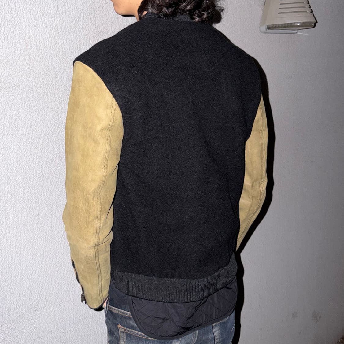 알렉산더왕 레더 슬리브 바시티 자켓 상품이미지3