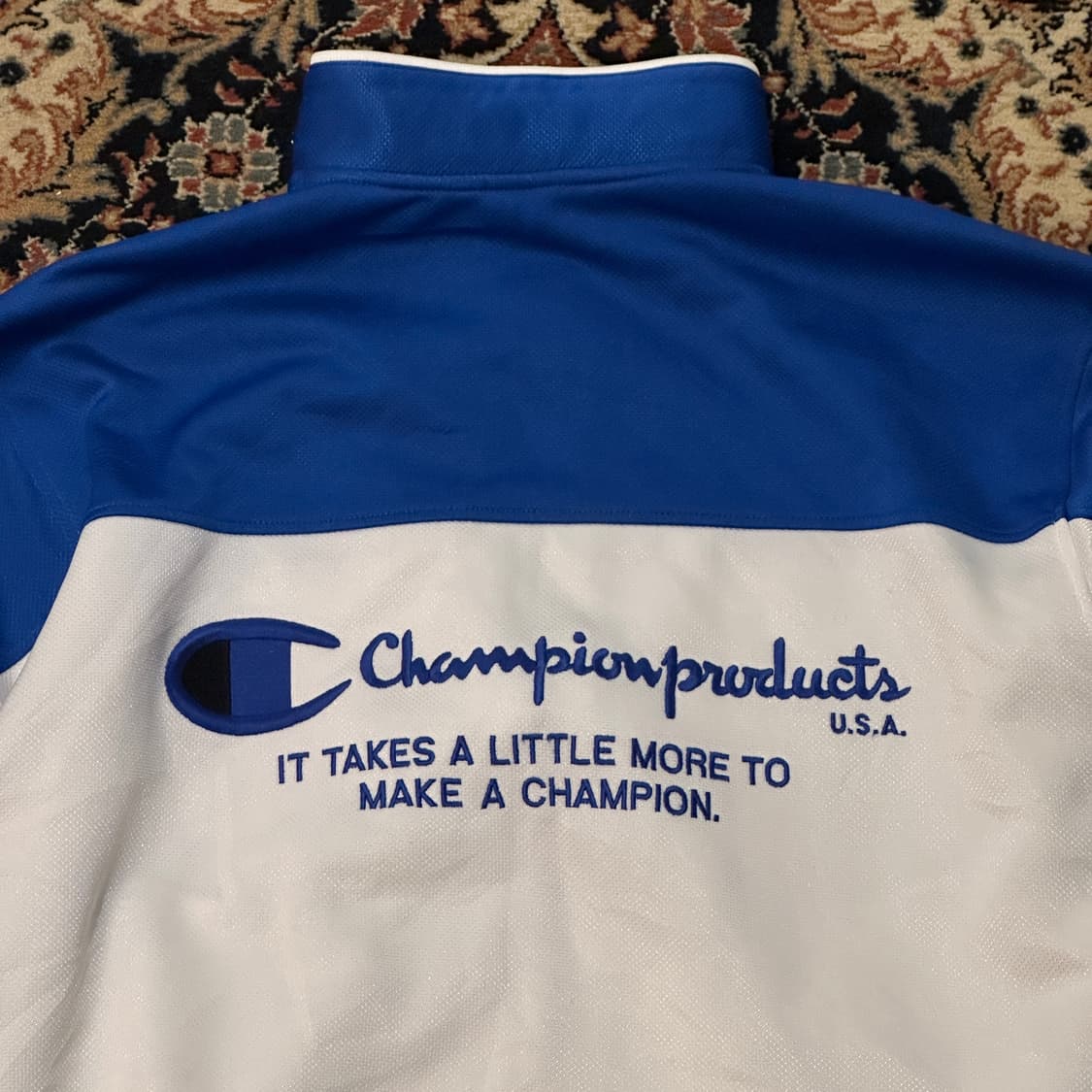 챔피온 90s 올드스쿨 트랙탑 자켓 USA (L) 상품이미지7