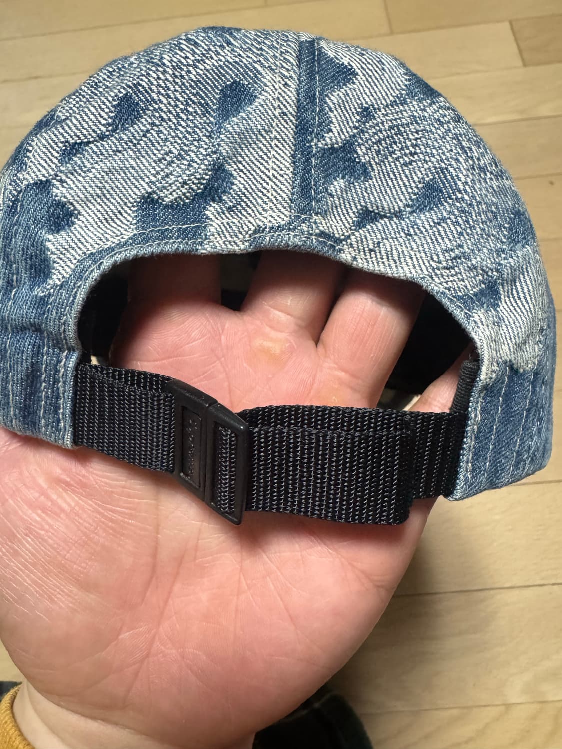 [FREE]슈프림 플레임 자카드 데님 캠프캡 판매합니다. 상품이미지6