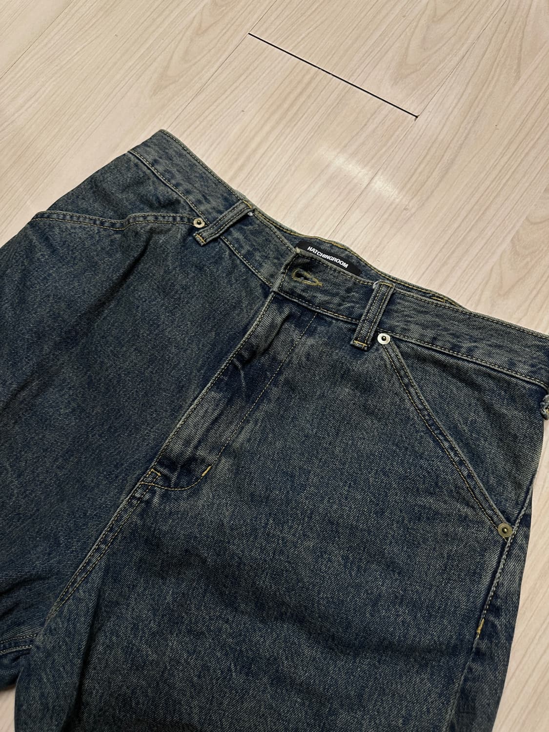 [3] 해칭룸 커브진 빈티지 블루 상품이미지2