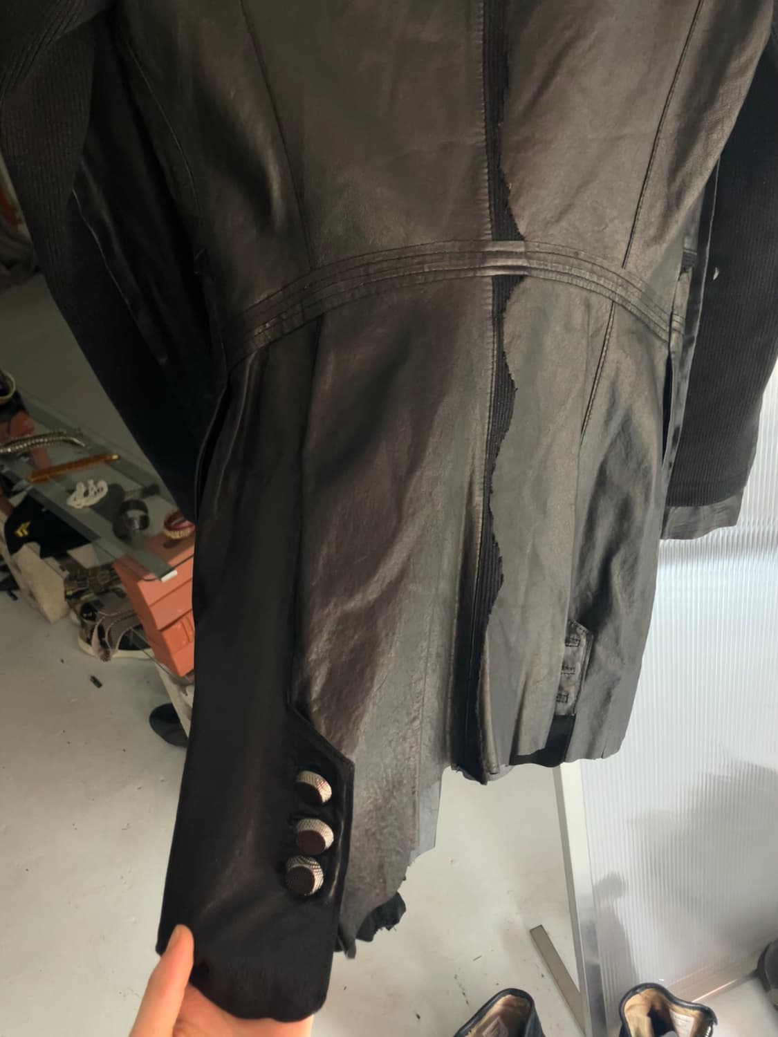 퍼 레더자켓  상품이미지6