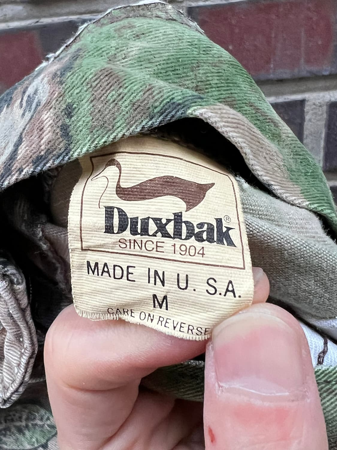 90's [32] Duxbak 리얼트리 카모 카고팬츠 USA 빈티지 헌팅 상품이미지6