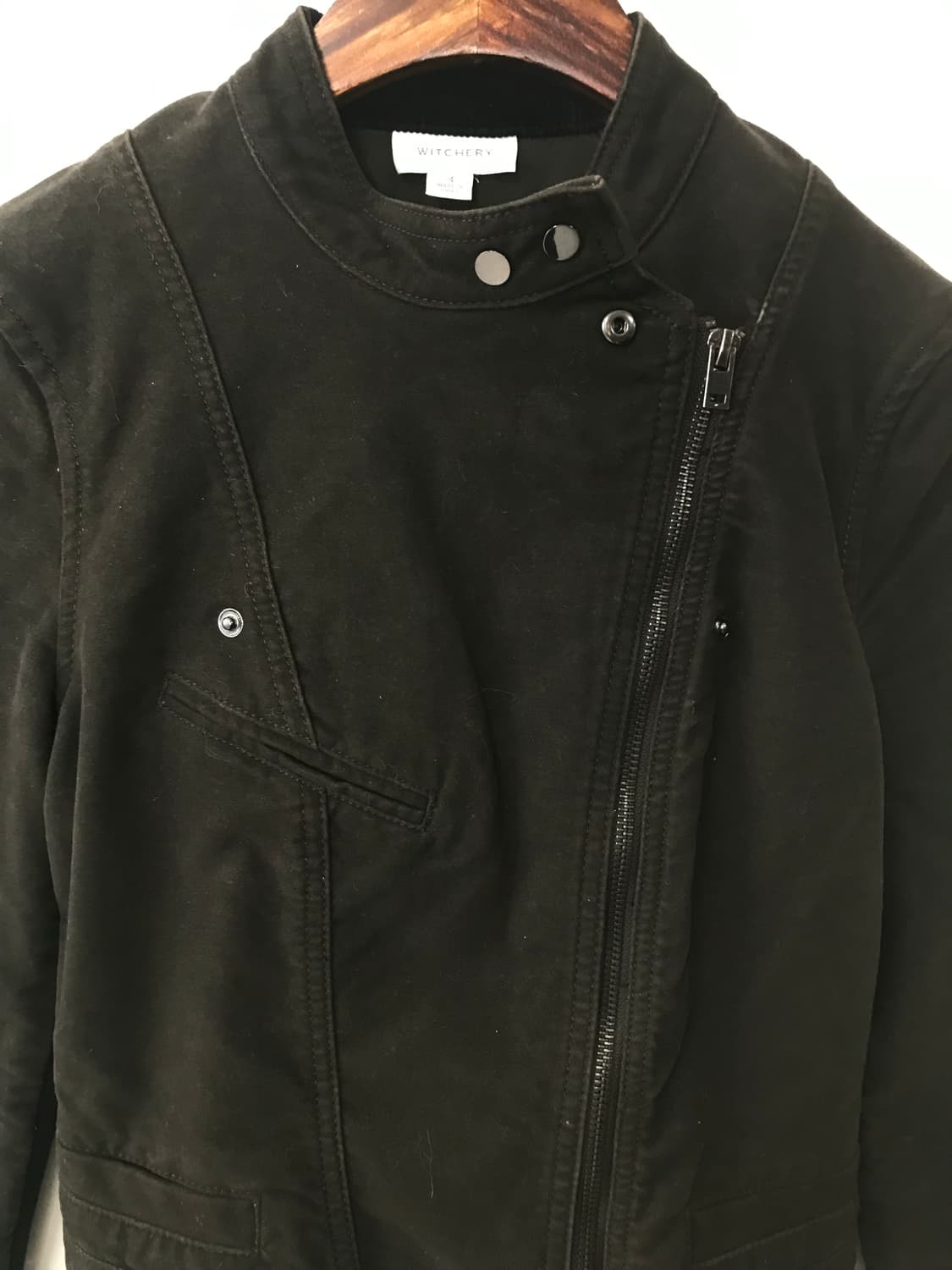 Vintage 빈티지 사선 라이더 자켓 상품이미지5