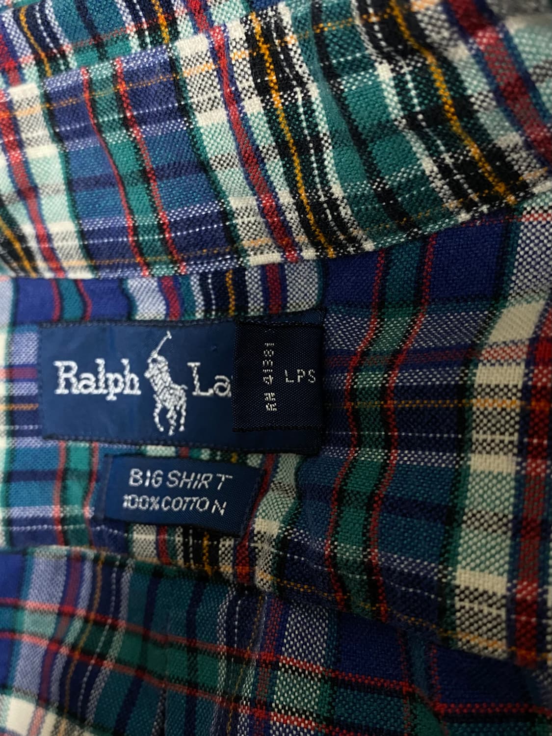 1992년 POLO RALPH LAUREN BIG SHIRT OG 상품이미지7