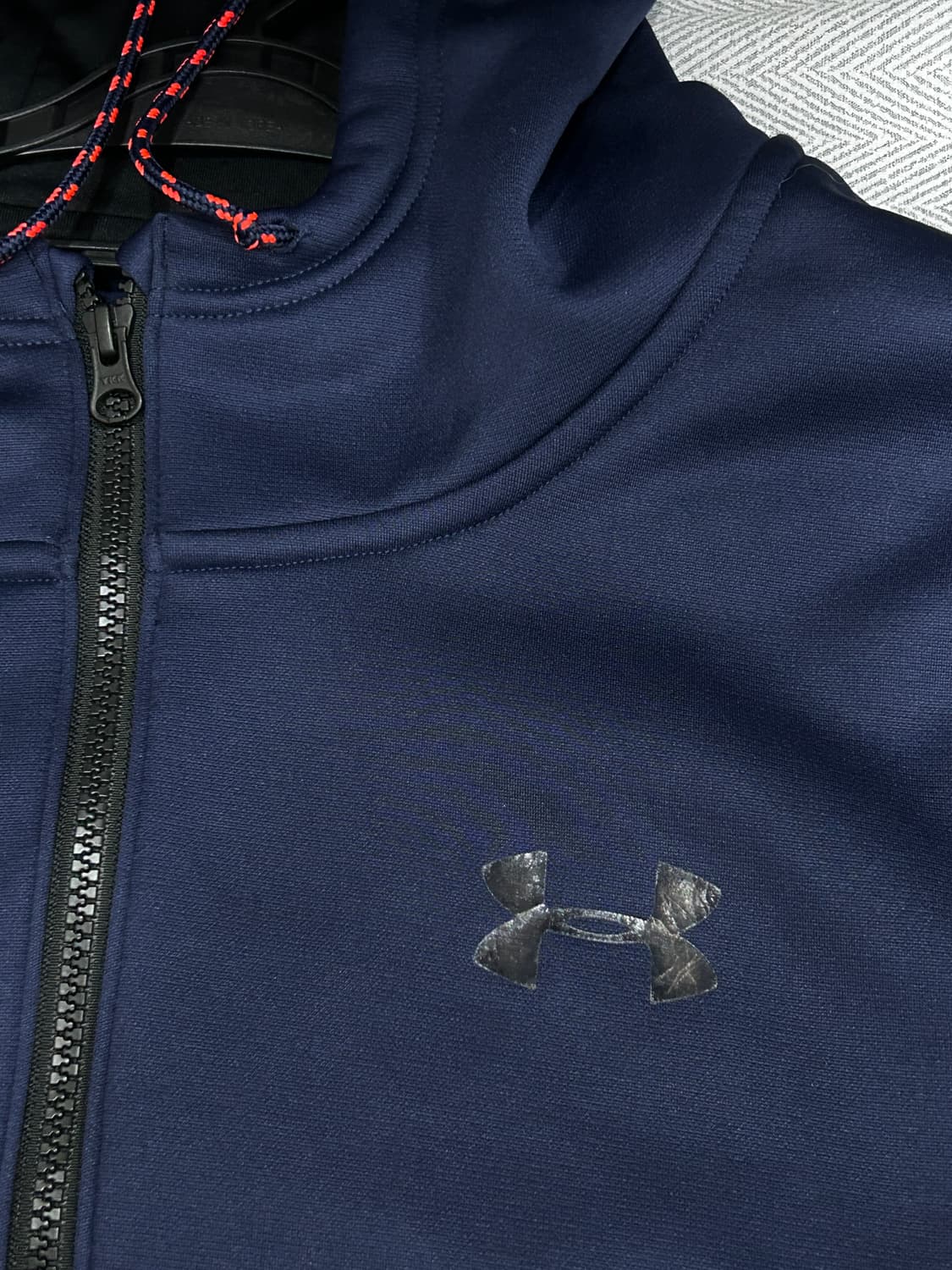 언더아머 기능성 스톰 후드집업 약기모 남성 XL 상품이미지8