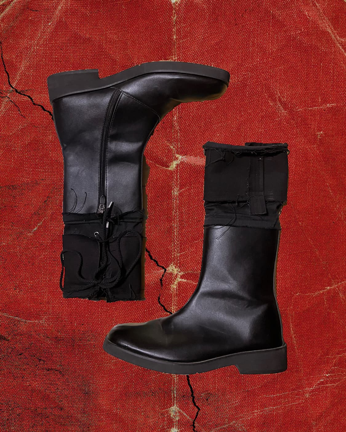 Alfredo bannister 알프레도 바니스터 헤비 레이어드 롱 부츠 상품이미지1