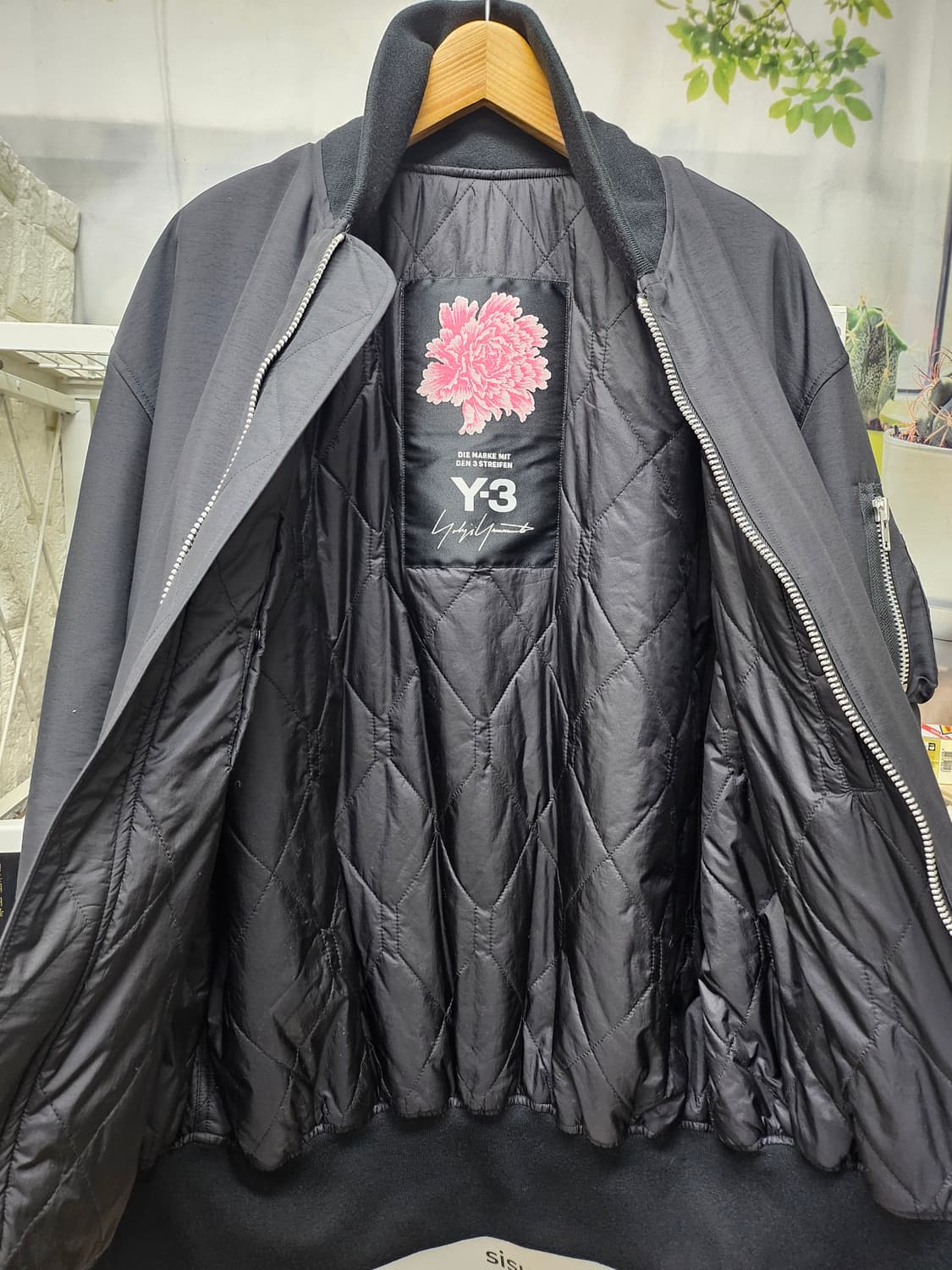 Y3 요지야마모토 아디다스 퀼팅 봄버자켓 MM 제임스하든 오버핏 XD60 상품이미지5