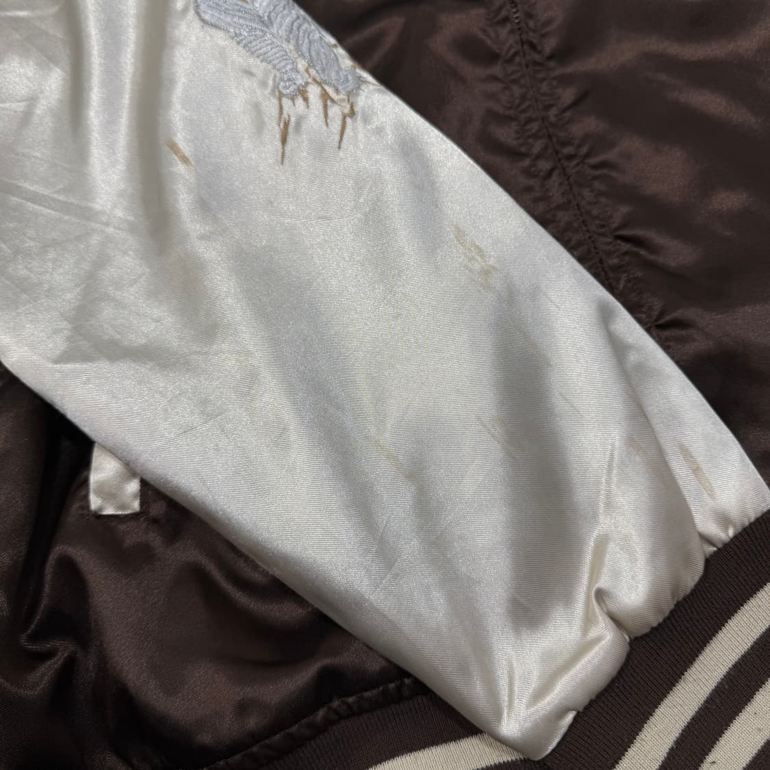 일본 오리엔탈 일심여경 자수 스카쟌 상품이미지10