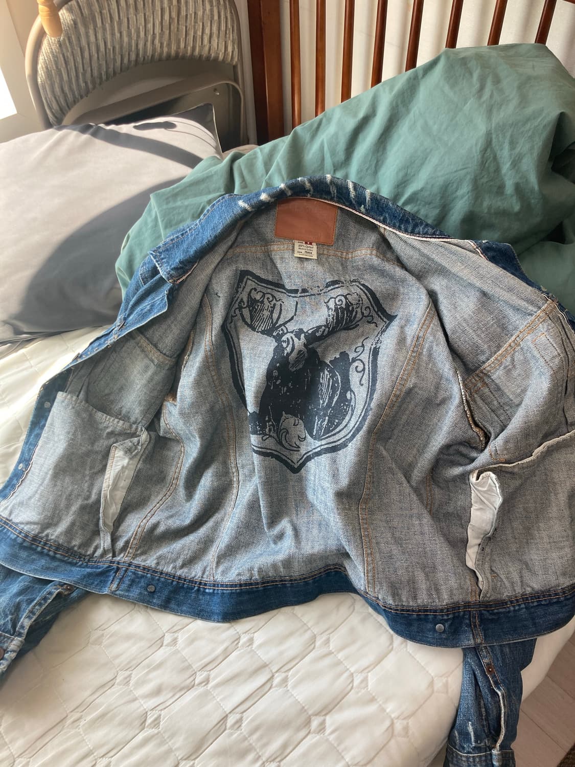 Ezra Fitch 데님 자켓 상품이미지3