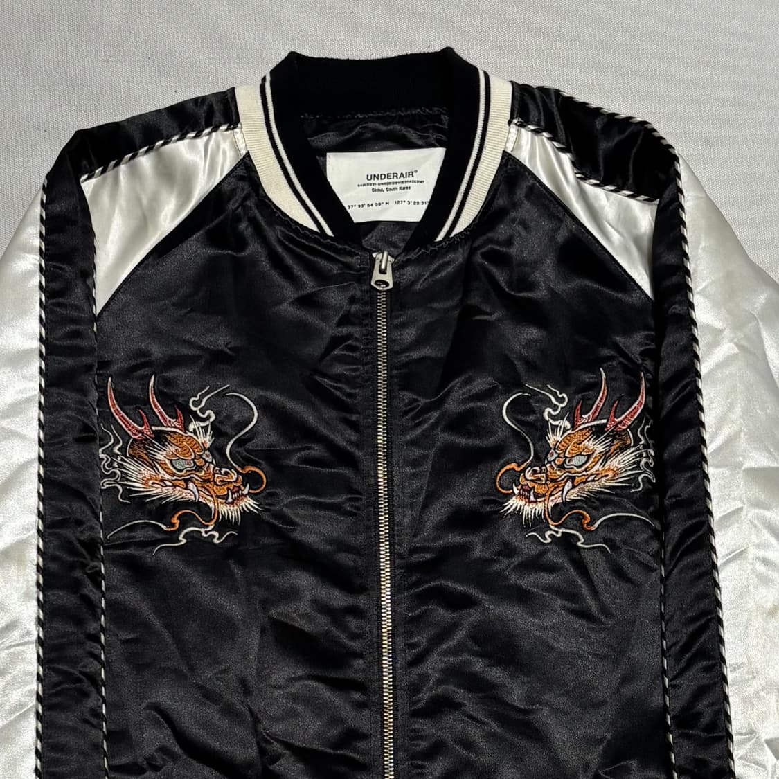 L 언더에어 용 자수 스카쟌 상품이미지1