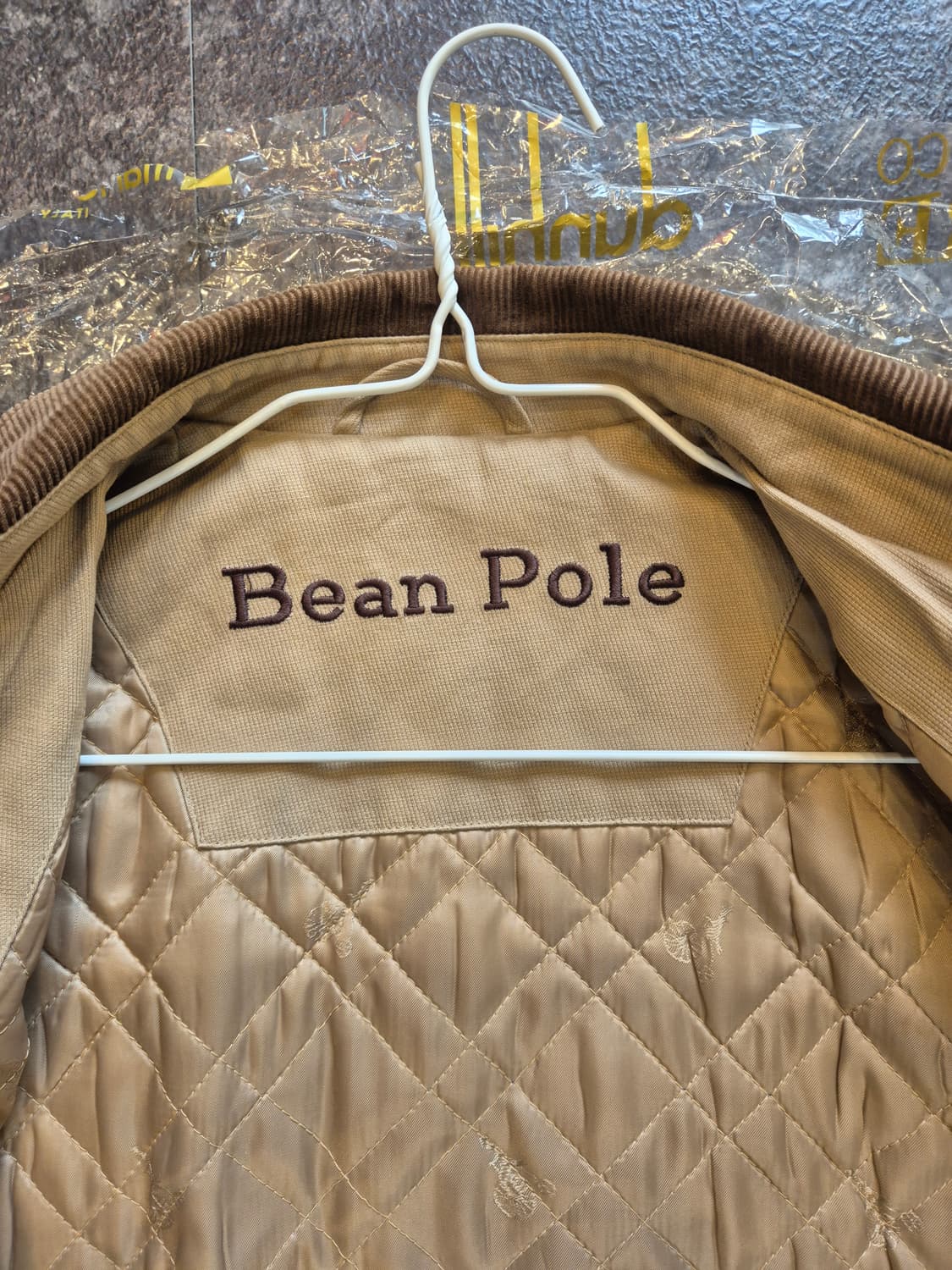 빈폴 빈티지 안감퀄팅 코튼 헌팅자켓 100 상품이미지2