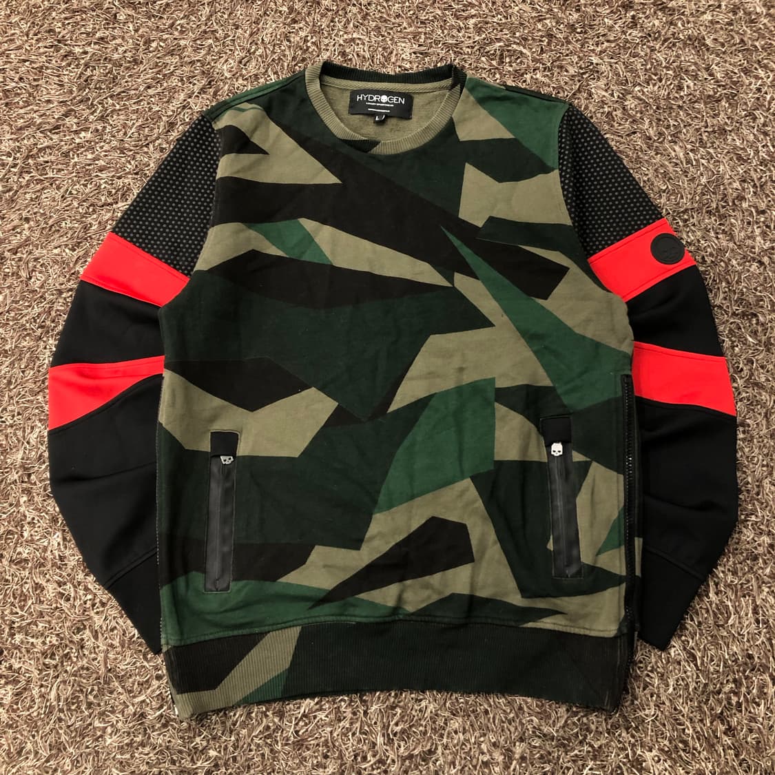 L 하이드로겐 카모플라쥬 맨투맨 상품이미지1