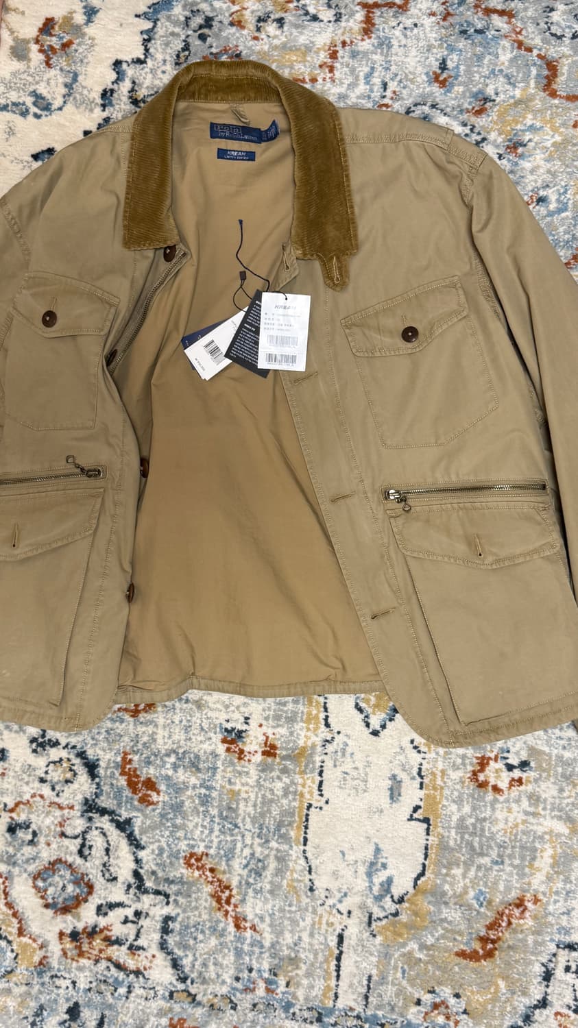 폴로랄프로렌x크림 콜라보 피싱 자켓 xl 상품이미지1