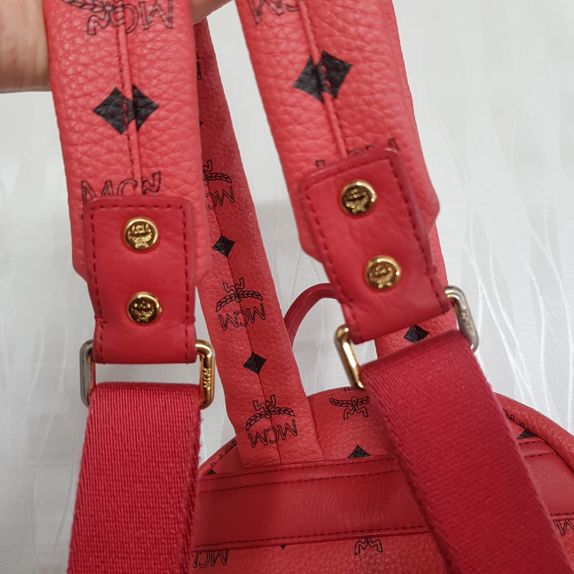MCM 비세토스 스터드 백팩 상품이미지7