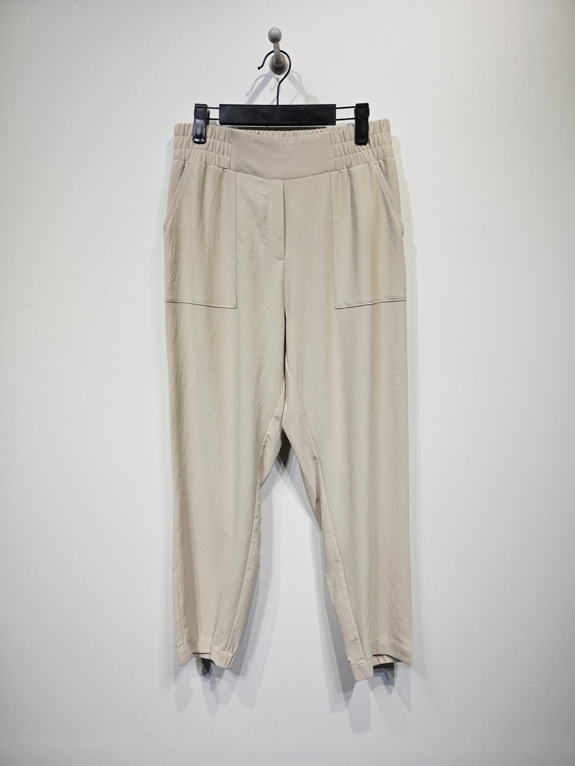 ZIO SONGZIO 지오송지오 밴딩 조거 팬츠 베이지 상품이미지2