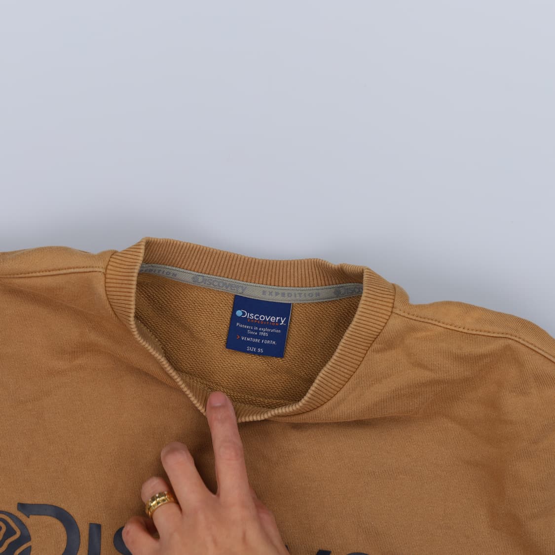[95] 디스커버리 빅로고 맨투맨 0105H1 상품이미지3