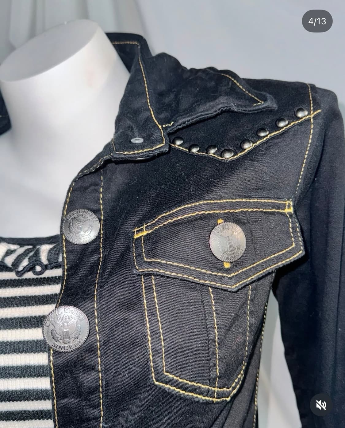 Cecil Mc Bee 청자켓 돌체앤가바나 청치마 코디 세트 상품이미지3