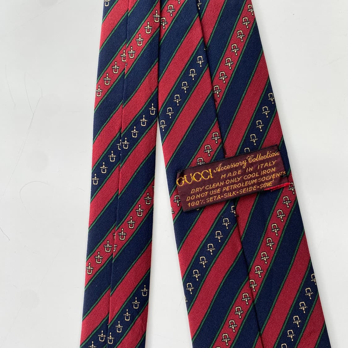 구찌(GUCCI) 심플로고 명품 정품 넥타이 7.6cm 상품이미지5