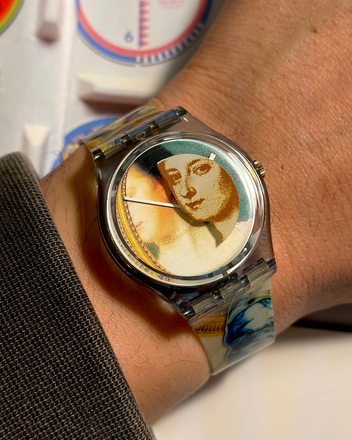 96년판)빈티지 스와치 작가 콜라보 - 미란 후쿠다 상품이미지1