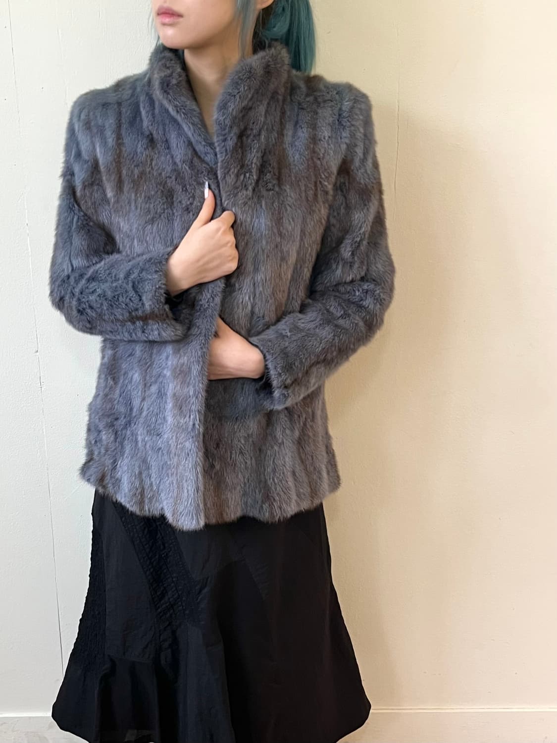 japan vtg 밍크 퍼 자켓 상품이미지5