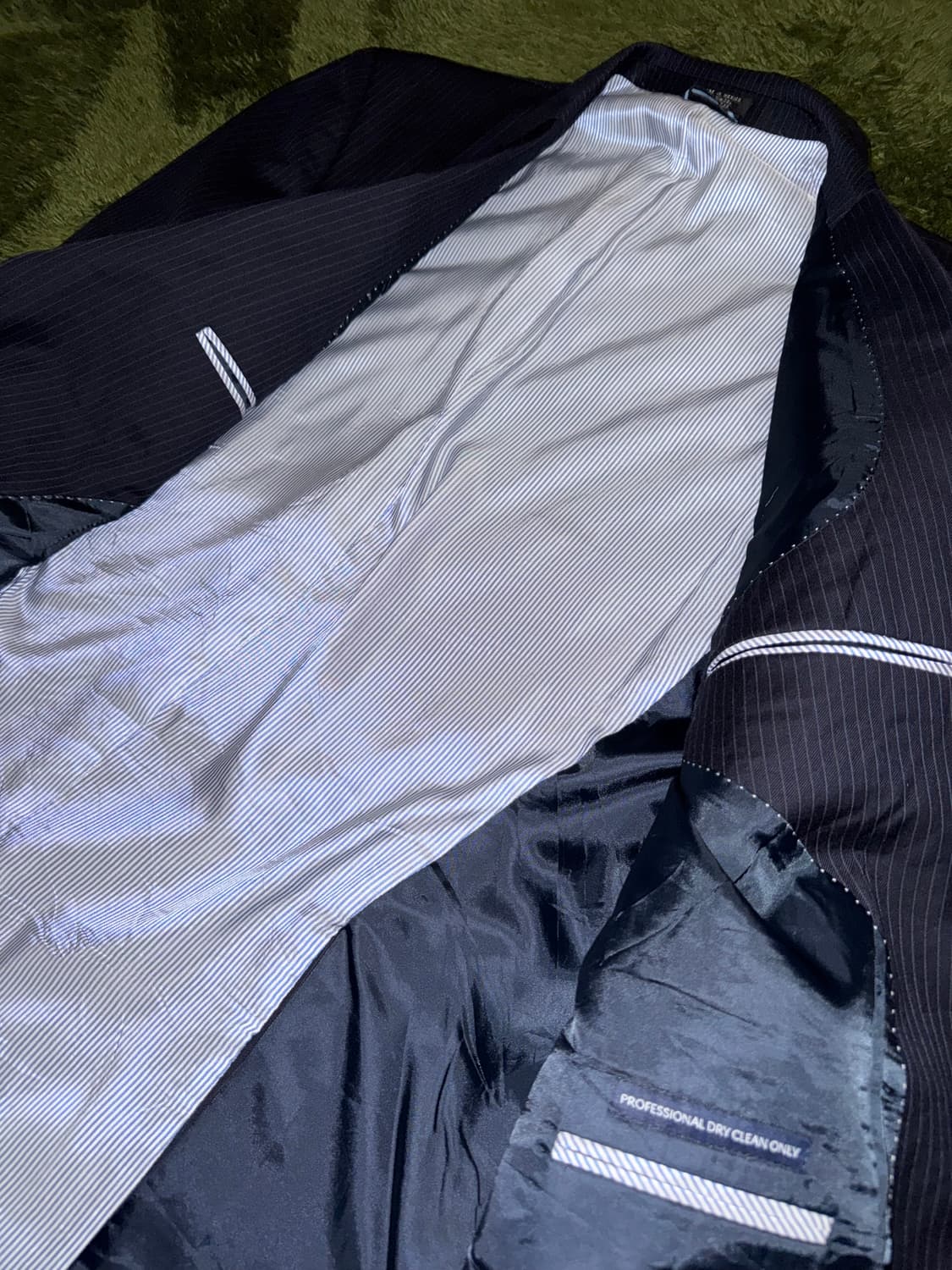 [48R] 타미힐피거 USA 스트라이프 클래식 핏 블레이저 자켓 상품이미지5