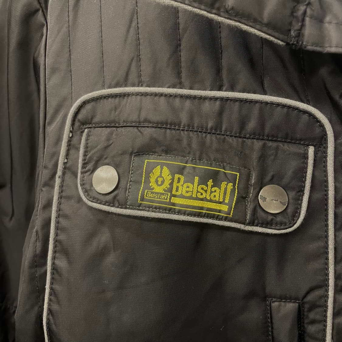 90s 벨스타프 로드 마스터 체크 라이닝 바이커 자켓 N293 상품이미지3