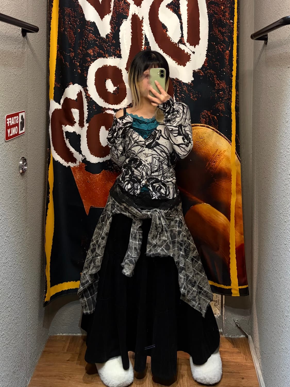 빈티지 로즈 가디건 상품이미지2