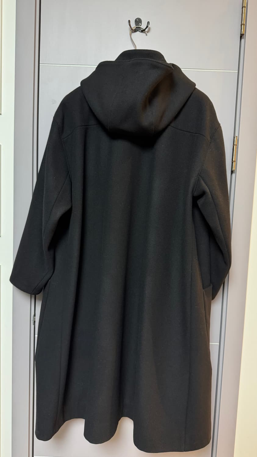 스튜디오 니콜슨 후드 코트 블랙  상품이미지2