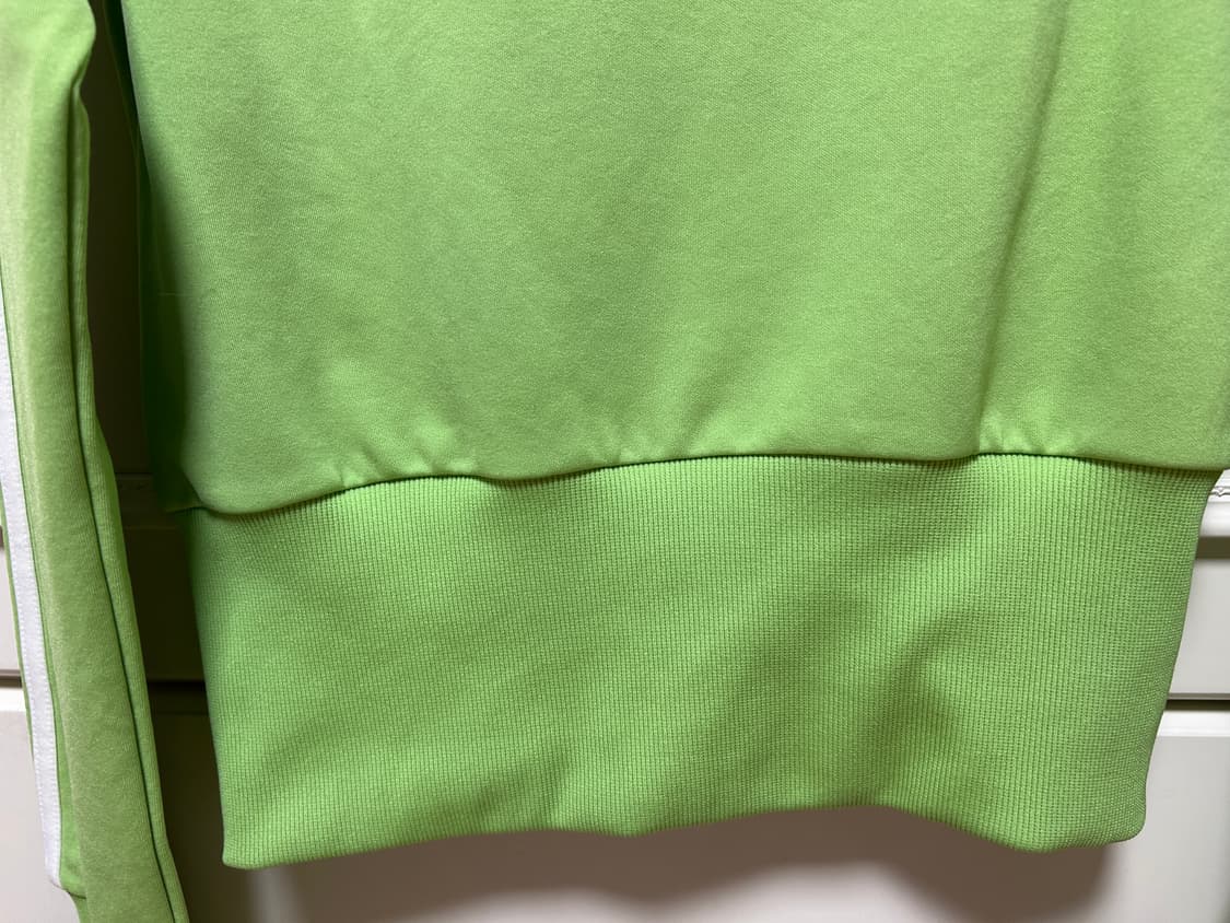 아디다스 져지 연두 큐빅 y2k 희귀 상품이미지8