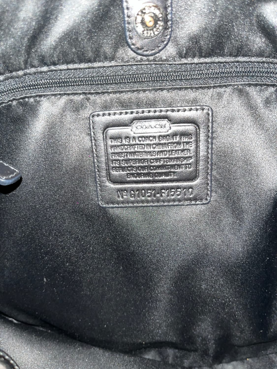 Coach All Black Shoulder bag 상품이미지10