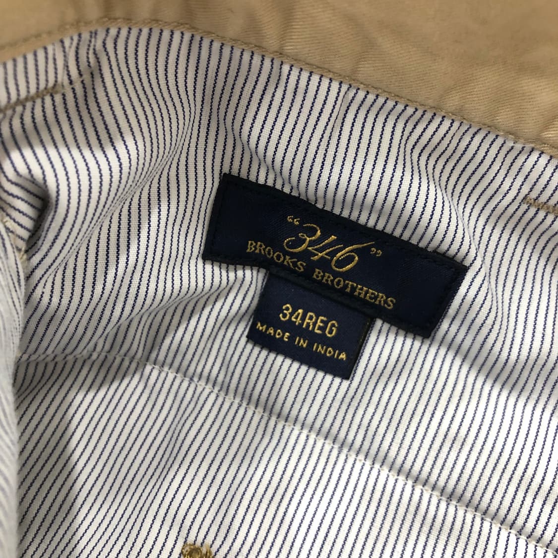 브룩스 브라더스 베이지 면 코튼 반바지 상품이미지5