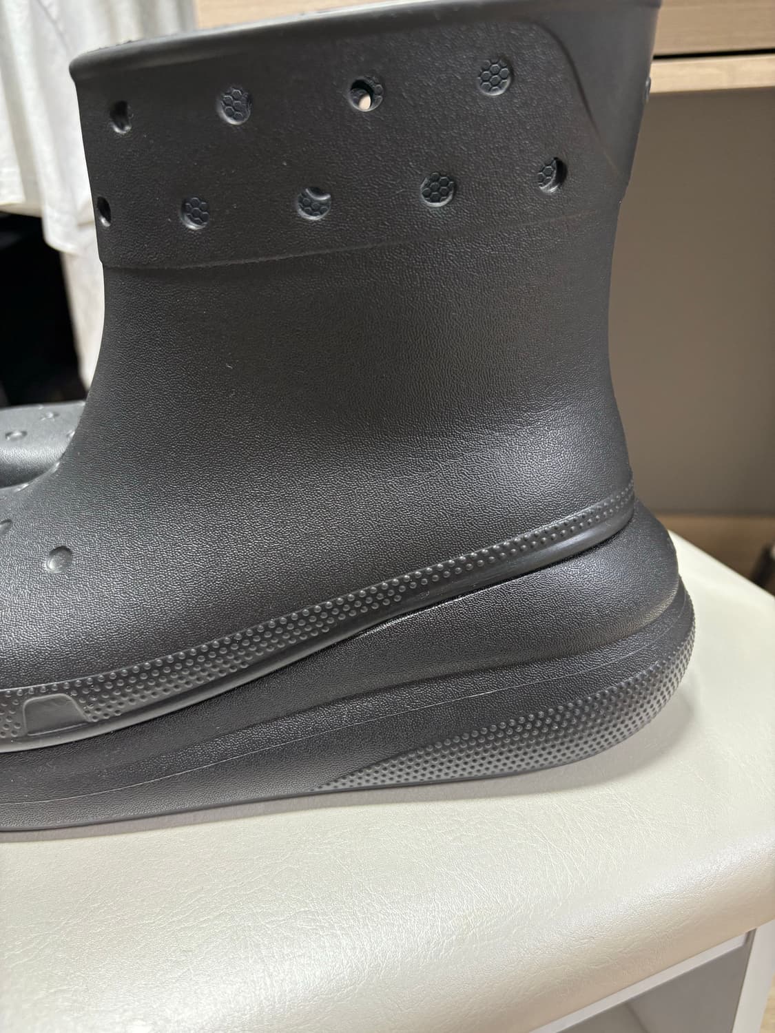 Crocs Classic Crush Boot Black 230 상품이미지3