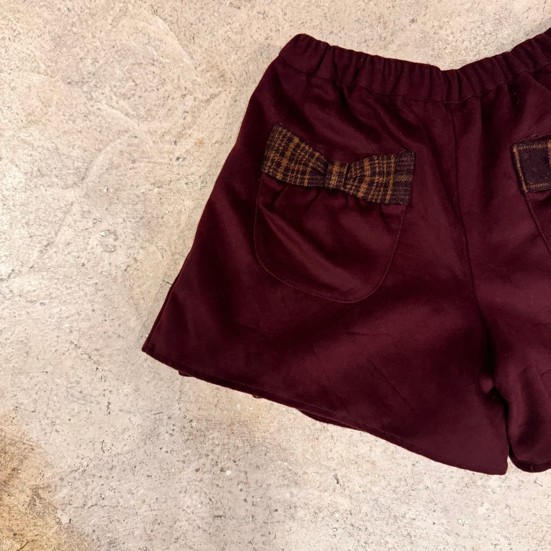 리본 포인트 랩 스커트 팬츠 상품이미지6