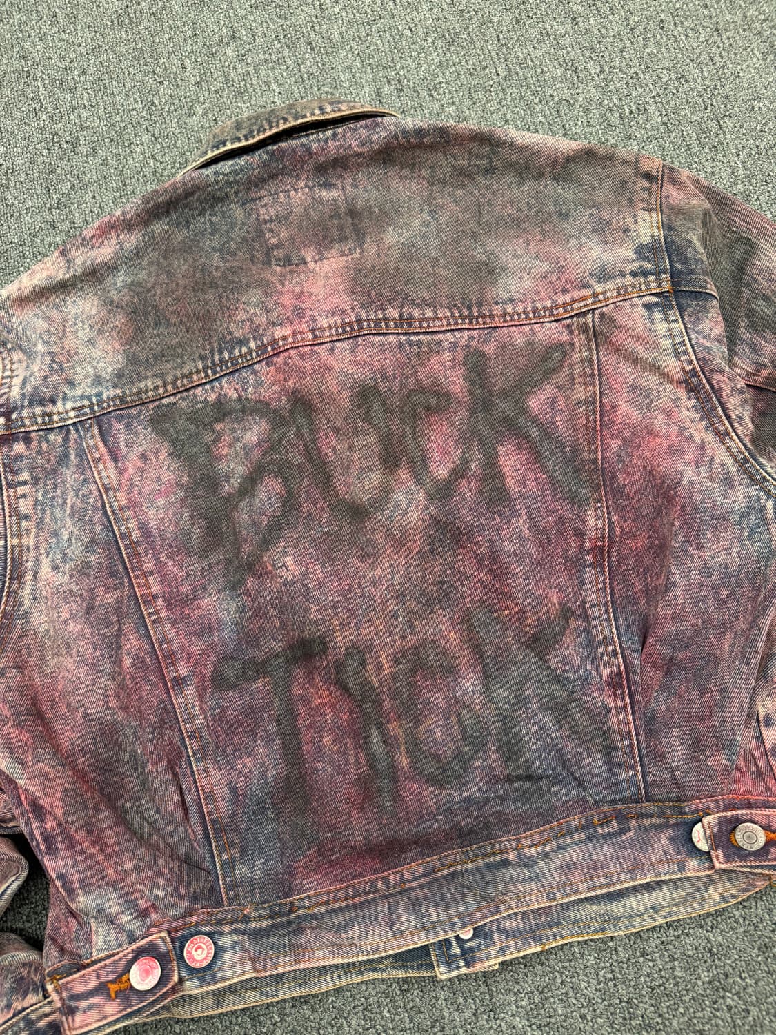 M)Japanese vintage 커스텀 데님 자켓 상품이미지5