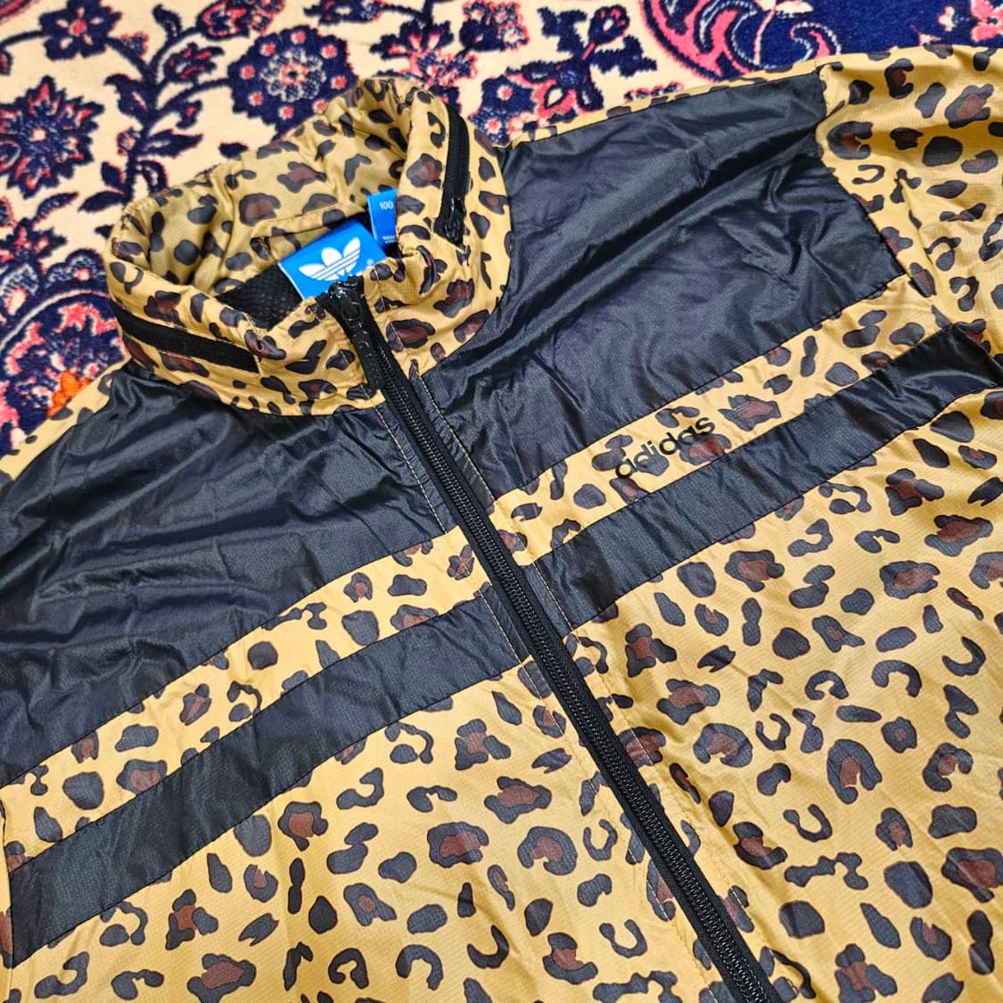 아디다스(Adidas) 레오파드 호피 집업 바람막이 자켓
 상품이미지4