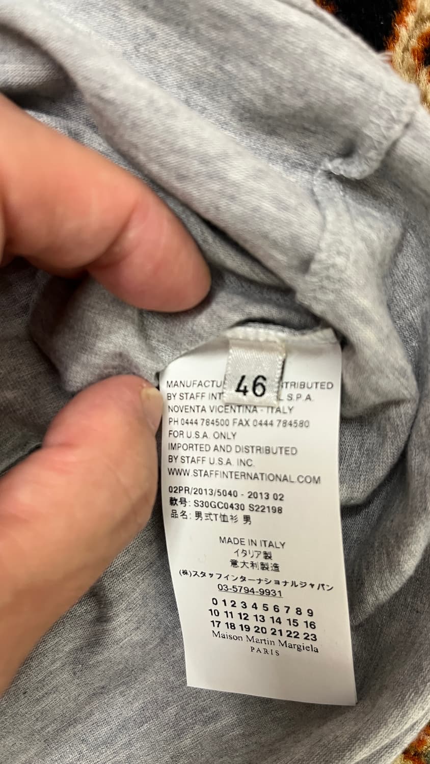 !2종!2ea! Maison Martin Margeiela T shirt 상품이미지6