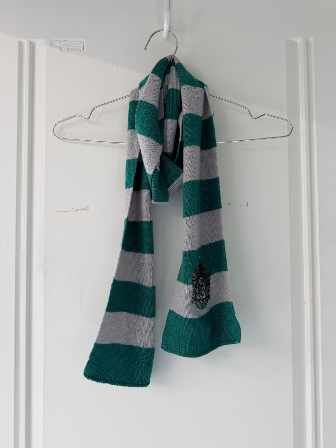 일본빈티지 그린 그레이 넥워머 머플러 상품이미지4