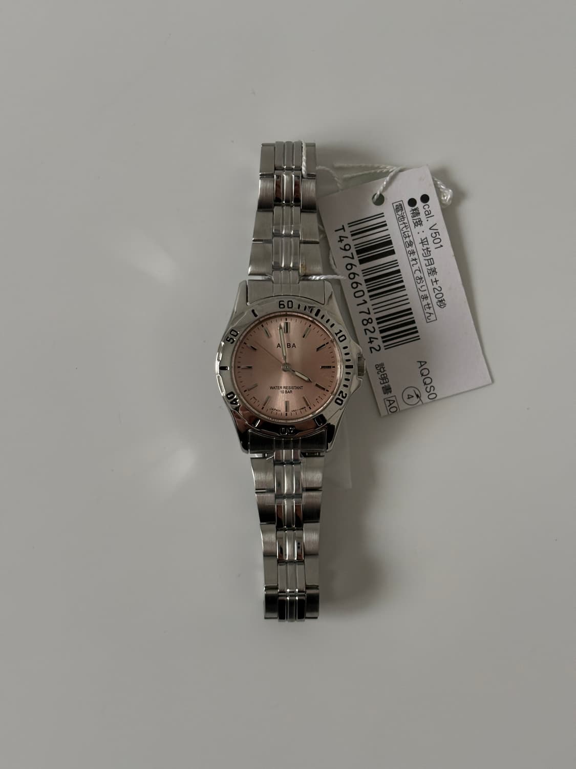 ALBA - 1990s Pink Dial Ladies Quartz 상품이미지3