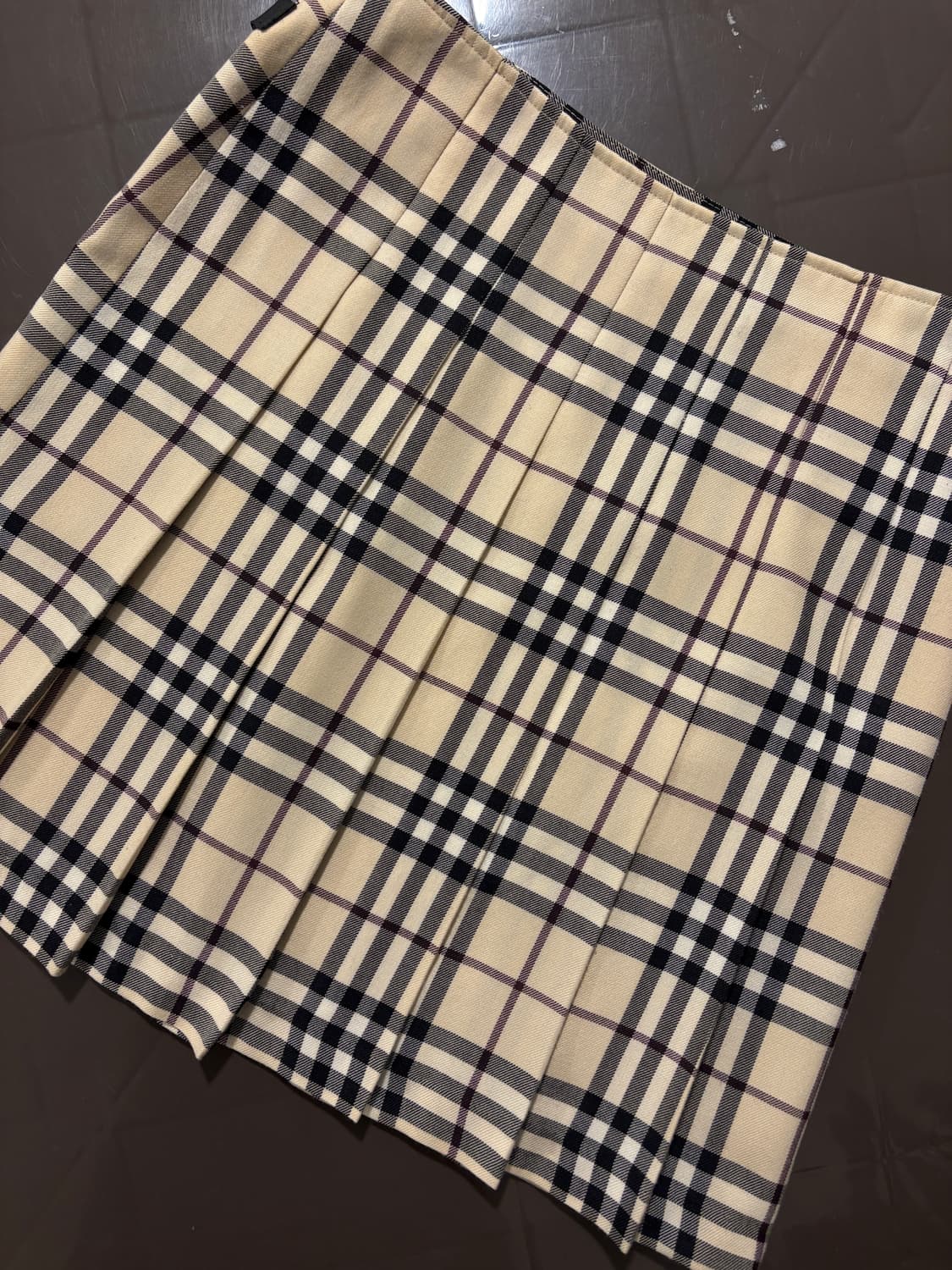버버리 빈티지 치마 상품이미지8
