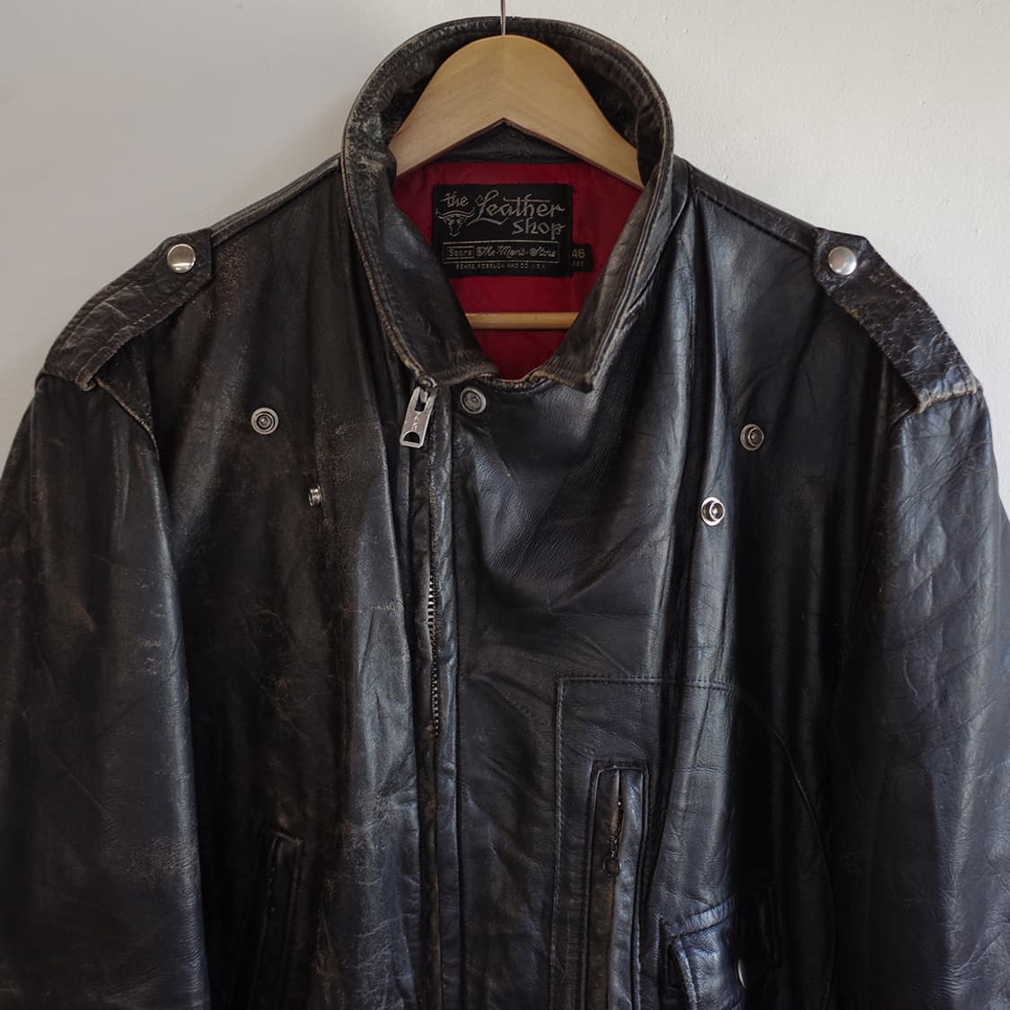 1960’s Sears D Pocket Motorcycle Jacket 상품이미지2