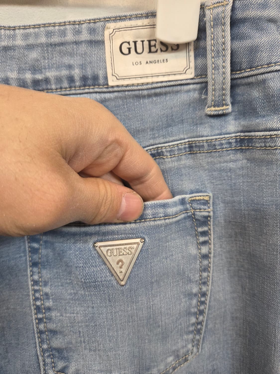 게스 신형 부츠컷 데님팬츠 29 상품이미지3