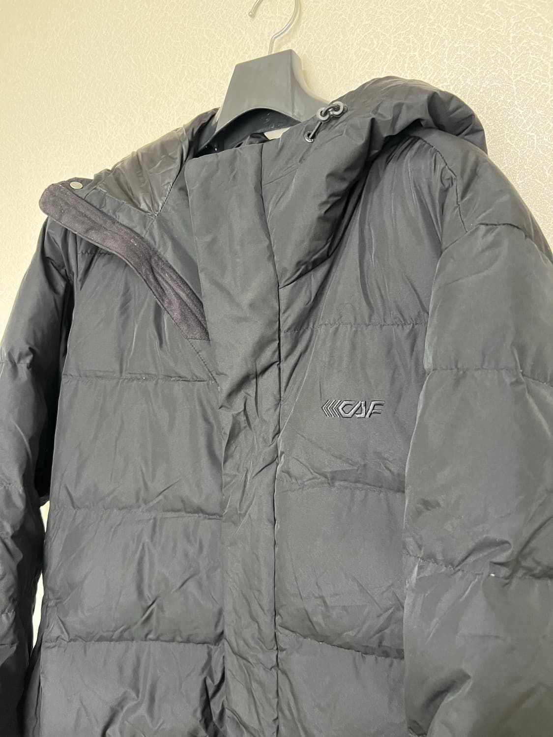 르까프/덕다운 롱패딩 블랙/M(95) 상품이미지4