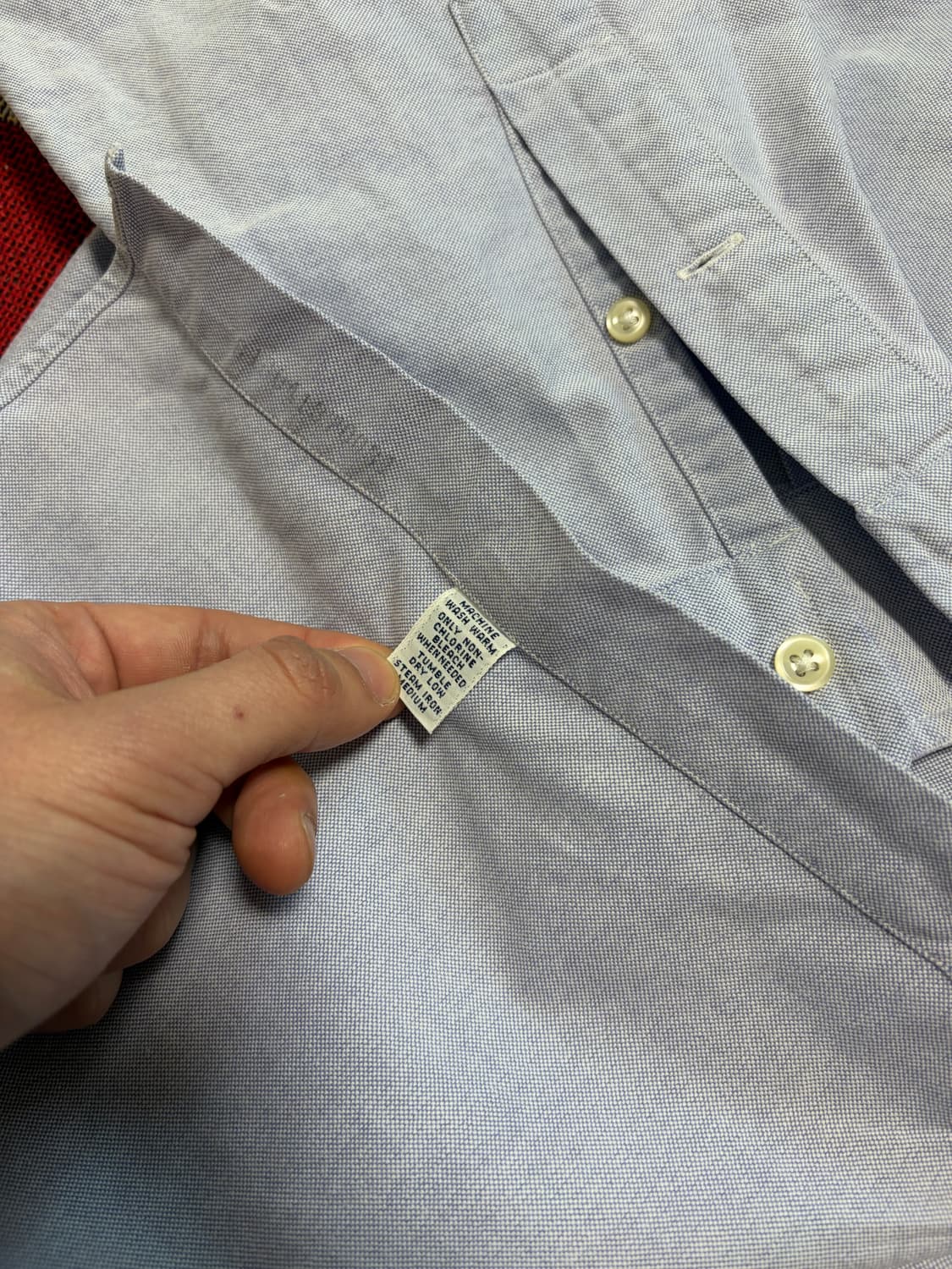 105-110) 폴로 랄프로렌 옥스포드 셔츠 하늘색 상품이미지6