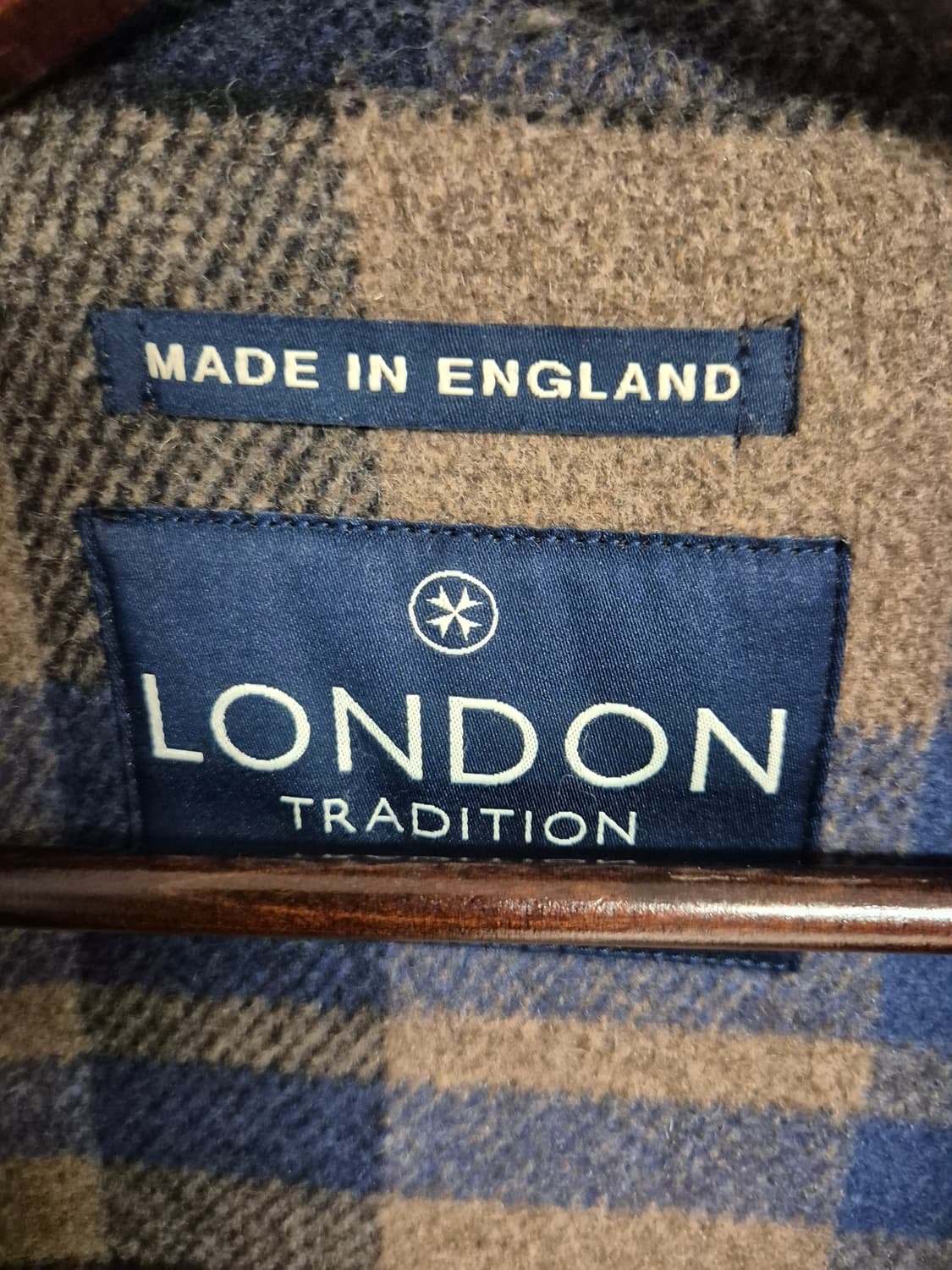 런던트레디션 더플코트 에리카 히코리 브라운 42 상품이미지3