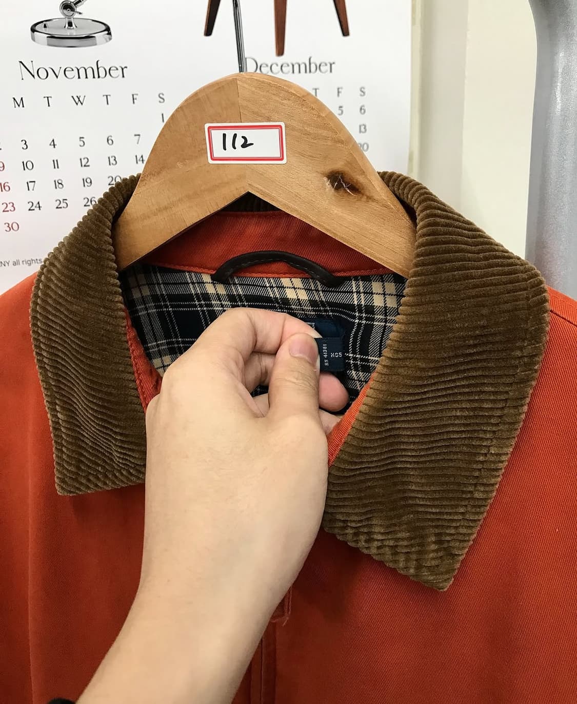 폴로 코듀로이 카라 블루종 자켓 상품이미지3