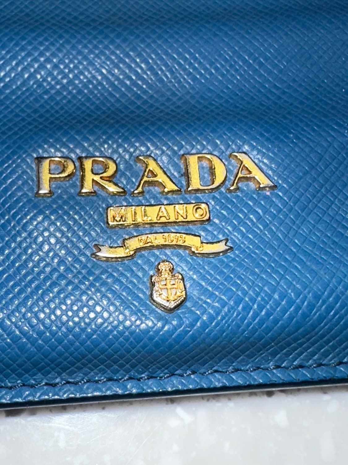 프라다 Prada 사피아노 레더 카드 홀더 지갑 상품이미지2