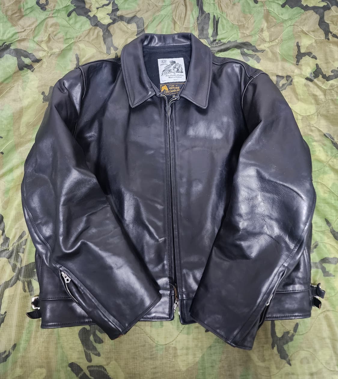 에어로레더 Sheene 레더자켓 상품이미지1